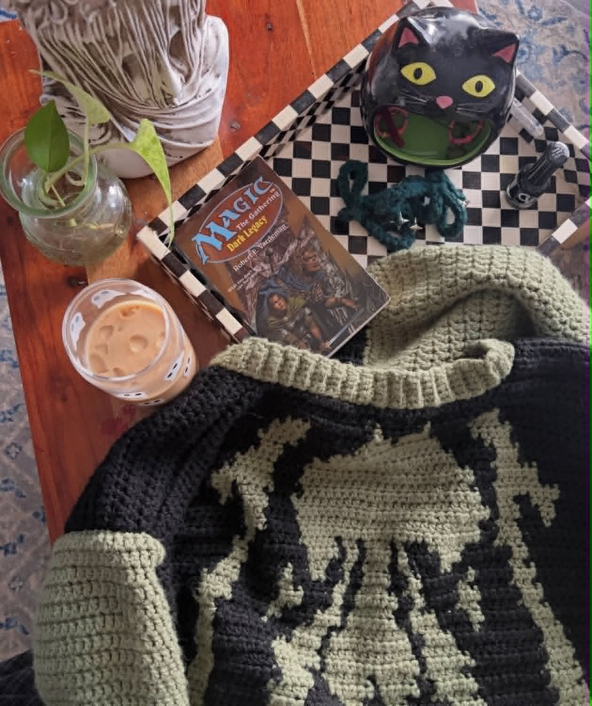 Custom MTG Guild Cardigan