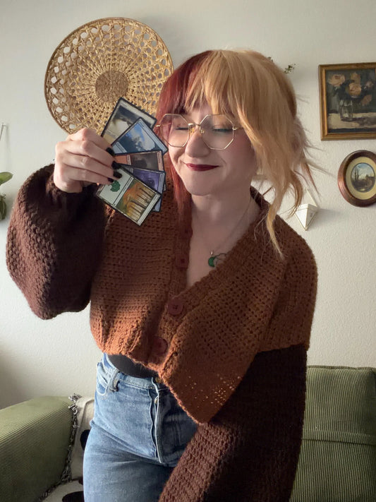 WUBRG Cardigan (made to order)